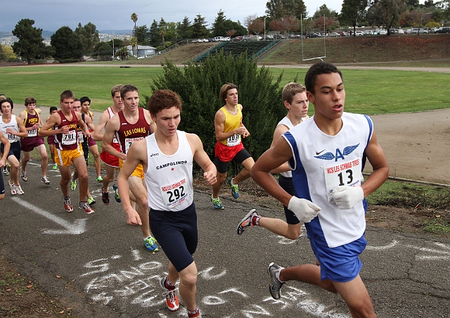 2010NCSXC BD3-032.JPG - 2010 North Coast Section Cross Country Championships, Hayward High School, Hayward, California